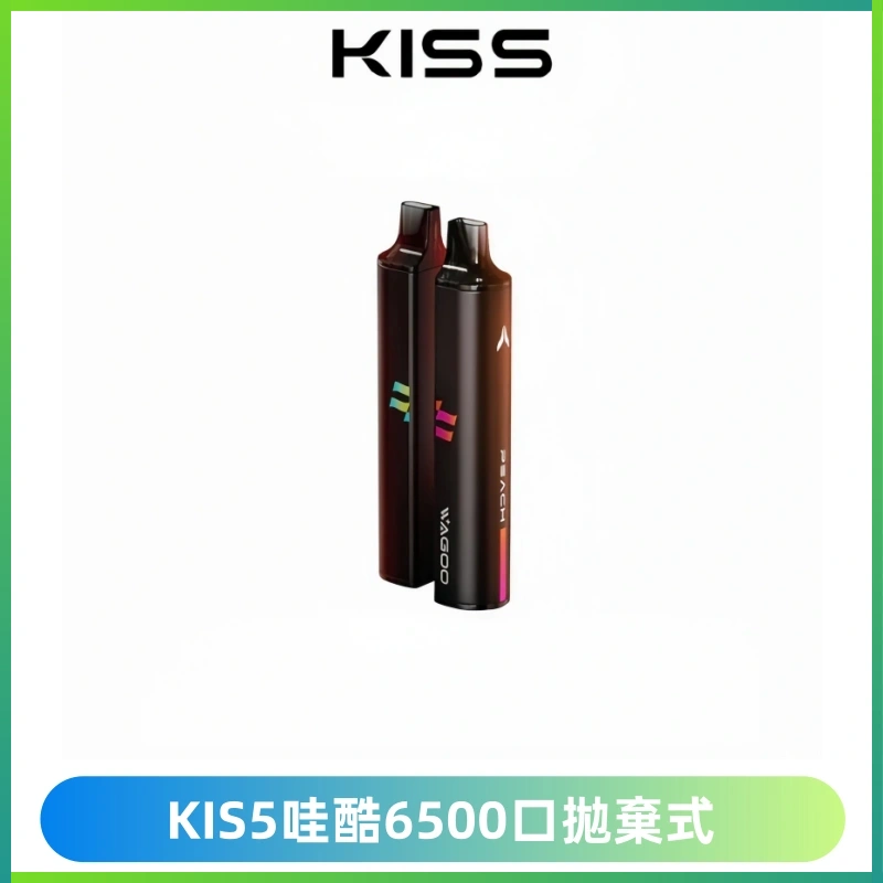 KIS5WAGOO哇酷6500口拋棄式 | 自由混搭雙口味 | 雙芯組合
